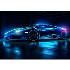 14644 - Samochód Lamborghini luksus neonowy