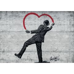 2898 - Zakochany gentleman Banksy