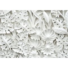 10052 - Płaskorzeźba alabastrowe kwiaty