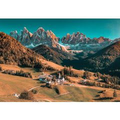 14019 - Krajobraz Natury Alpejska Dolina Góry